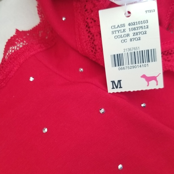 Victoria's Secret PINK Vintage Extra Low Rise Cheeky Hipster Panty Jeweled NWT - Picture 8 of 10